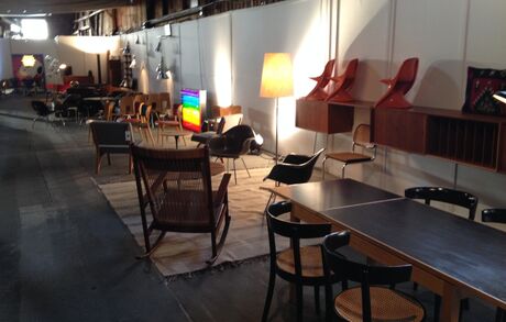 Puces du Design 2014 Img 1740 Buma Möbelklassiker Vintage-Klassiker und Designermöbel Möbel Olten Zürich Schweiz