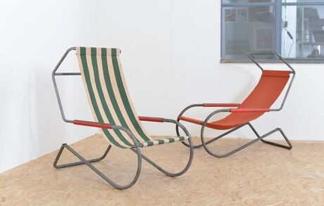 Lido Liegen Giudici Battista Bumadesign Designklassiker  Dsc 5393 Buma Möbelklassiker Vintage-Klassiker und Designermöbel Möbel Olten Zürich Schweiz