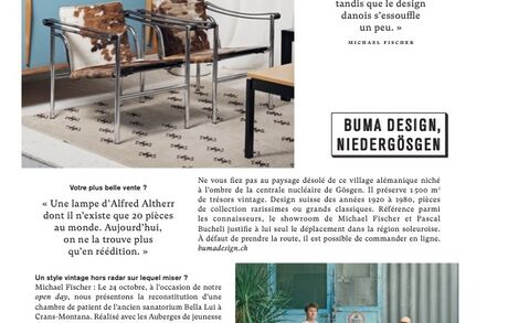 Merci "M/A - MAISONS ET AMBIANCES" Me A 04 26 Buma Möbelklassiker Vintage-Klassiker und Designermöbel Möbel Olten Zürich Schweiz