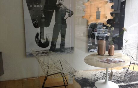 Schaufenster in Olten Foto3 Buma Möbelklassiker Vintage-Klassiker und Designermöbel Möbel Olten Zürich Schweiz