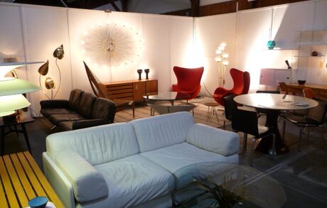 LES PUCES DU DESIGN MORGES 2013 Bumadesign Designklassiker   P1140852 Buma Möbelklassiker Vintage-Klassiker und Designermöbel Möbel Olten Zürich Schweiz